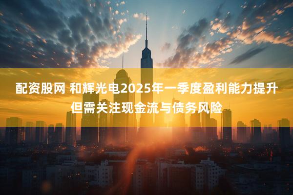 配资股网 和辉光电2025年一季度盈利能力提升但需关注现金流与债务风险